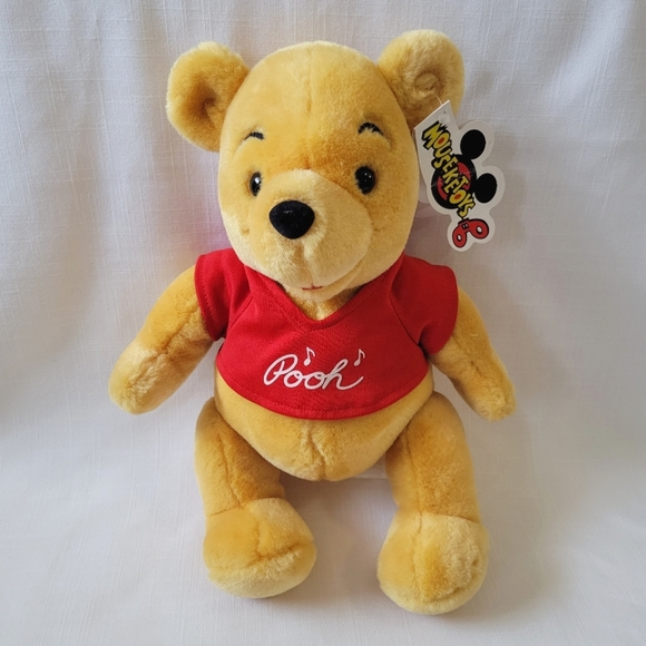 New Disneyland Winnie The Pooh Plush with Tag - Picture 2 of 7